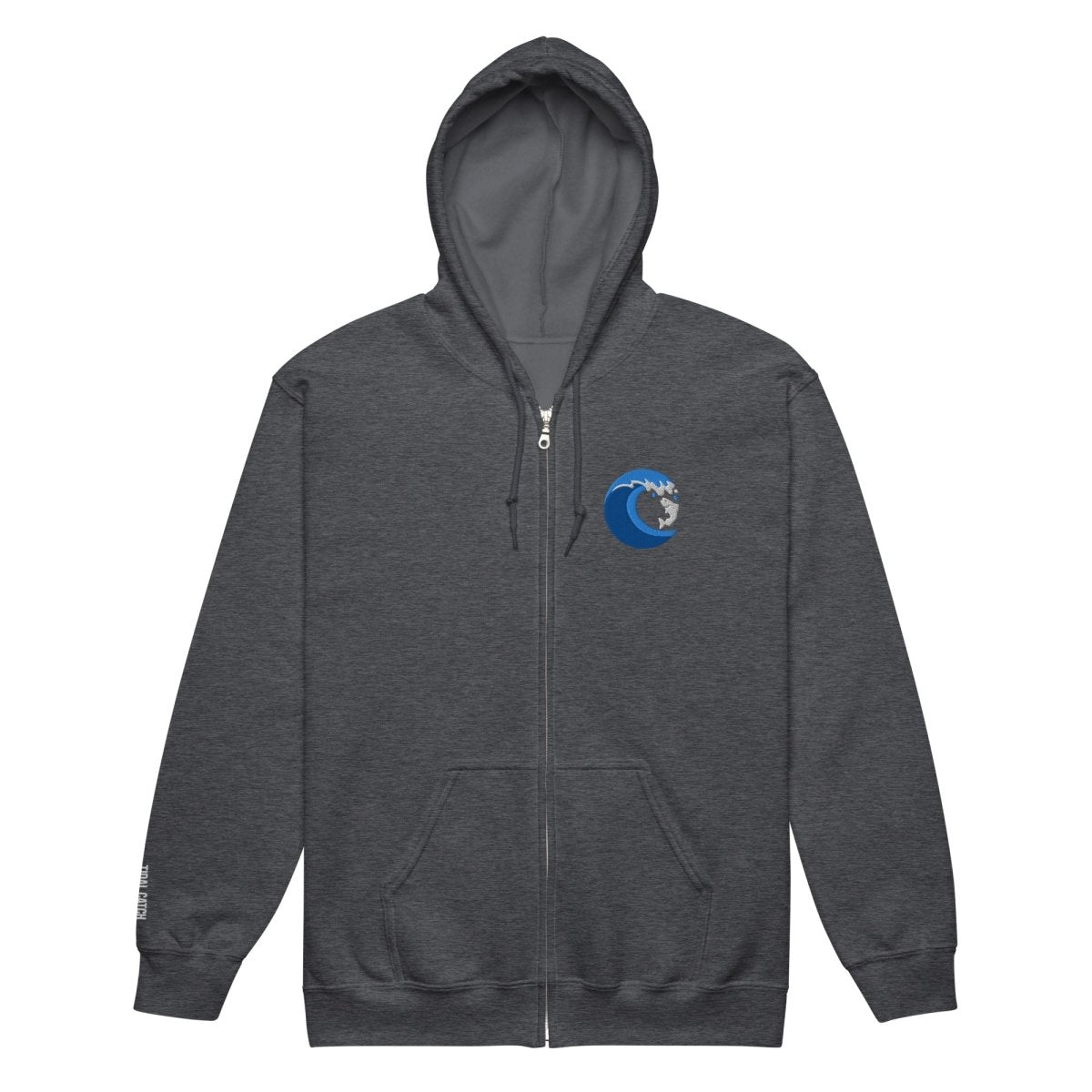 The ‘Gale - Force’ Heavyweight Zip Hoodie - Tidal Catch