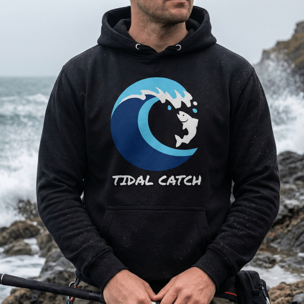 The 'Spring Tide' Premium Hoodie | Tidal Catch Original - Tidal Catch